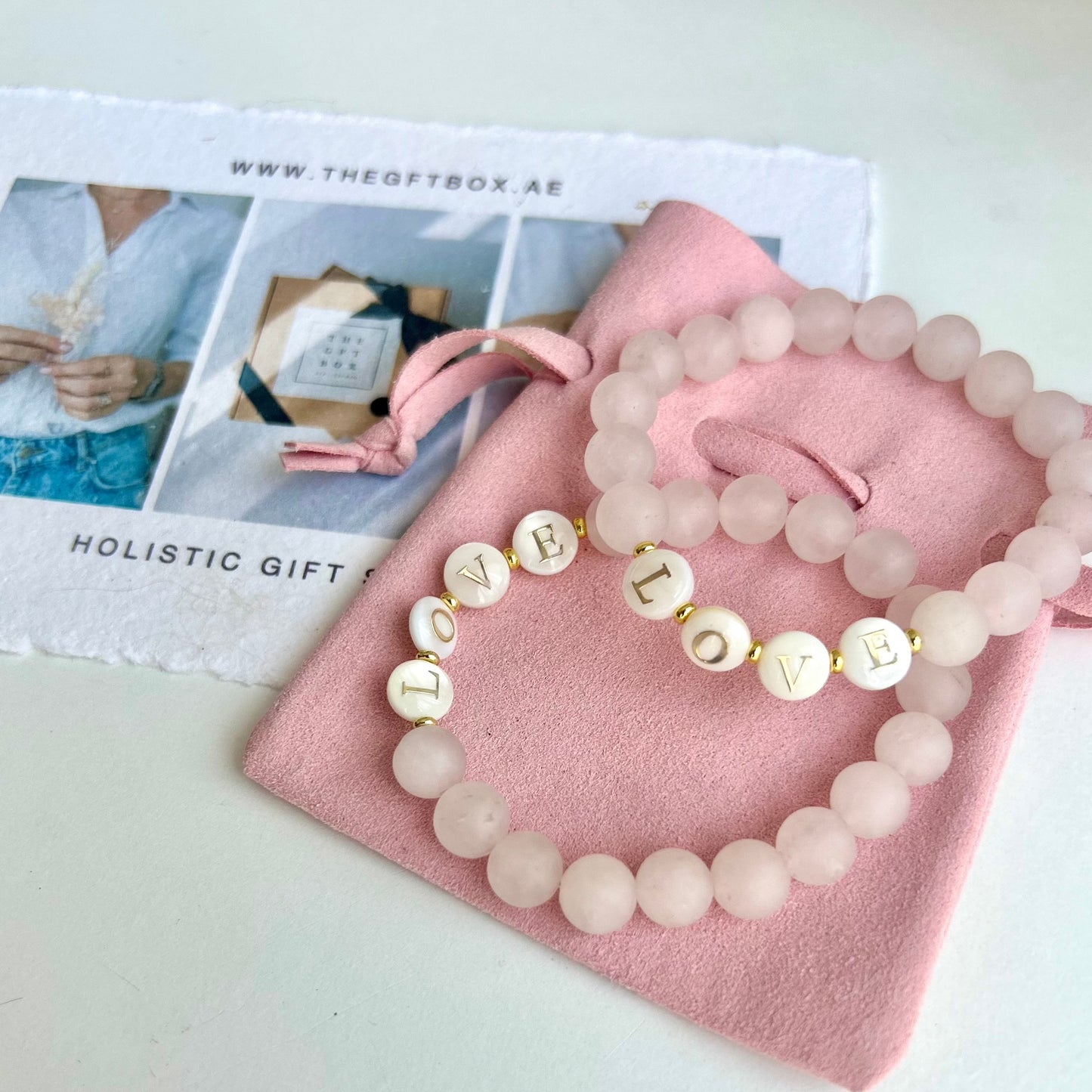 Rose Quartz Love Bracelet