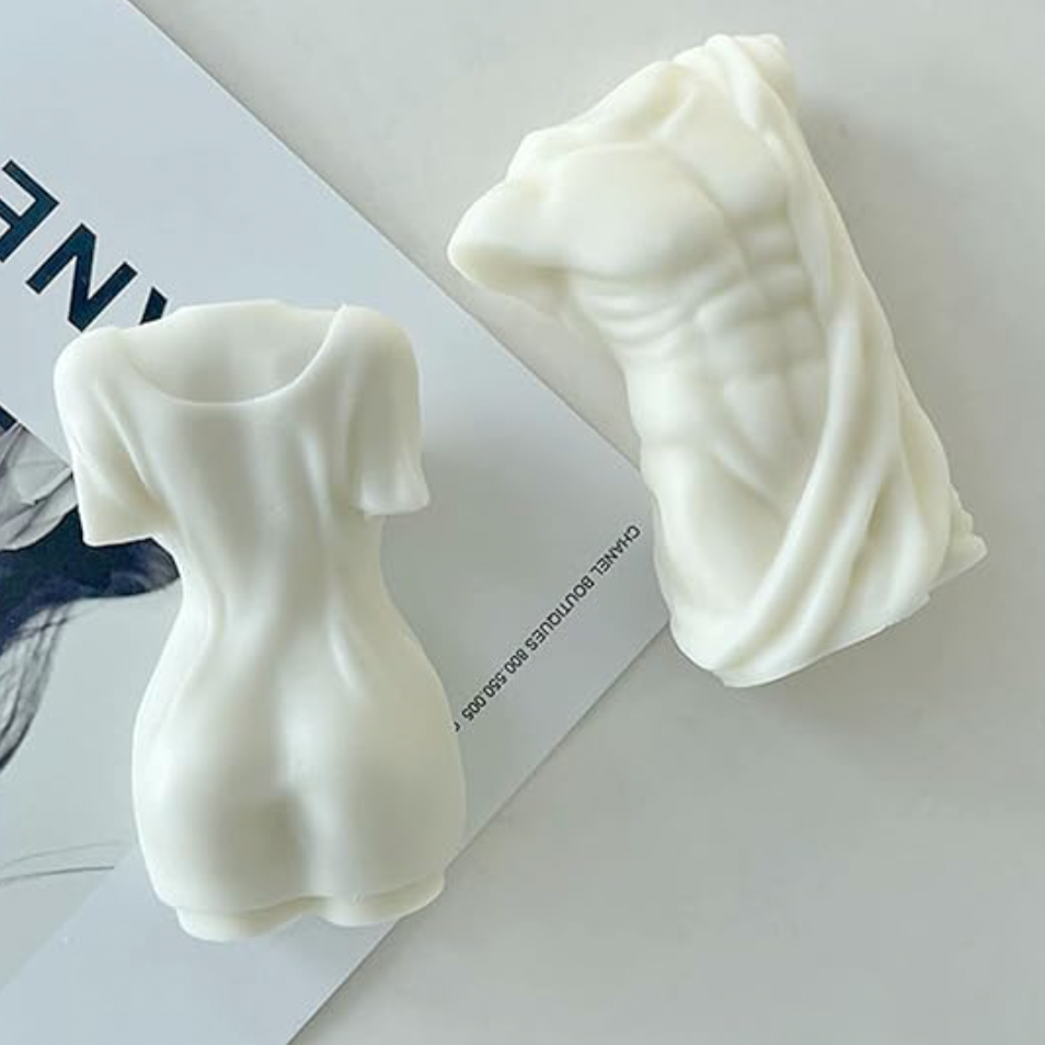 "Glowing Femme" Female Body Candle