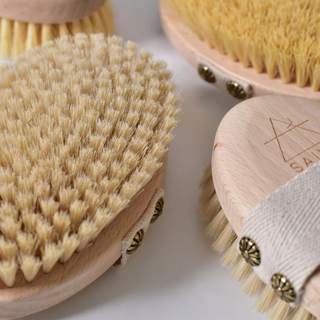 Beech Wood Body Brush