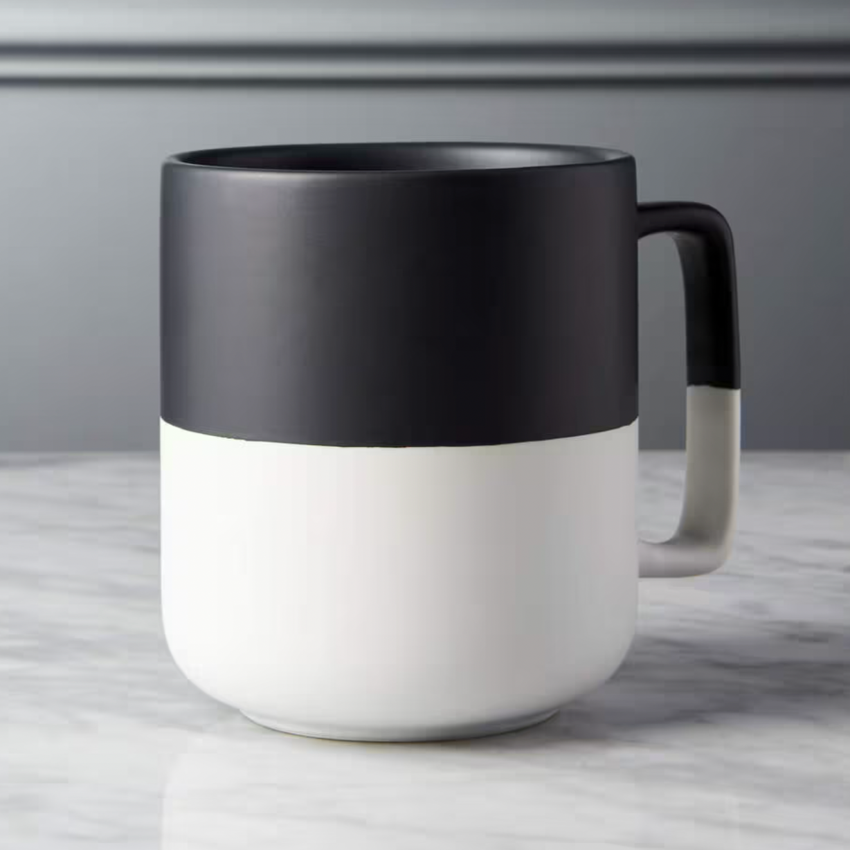 Black Dip Large Mug