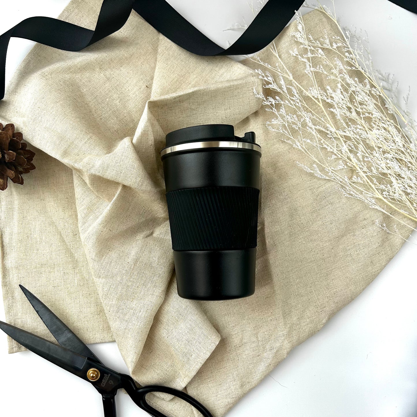 Black Coffee Mug