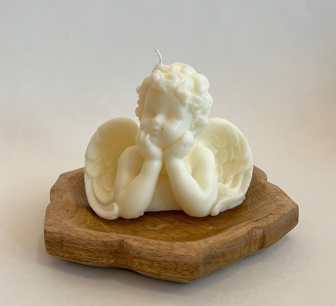 Soy Wax Handmade Angel Candle