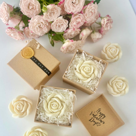 "Rose Petal Bloom" Natural Soy Wax Candle