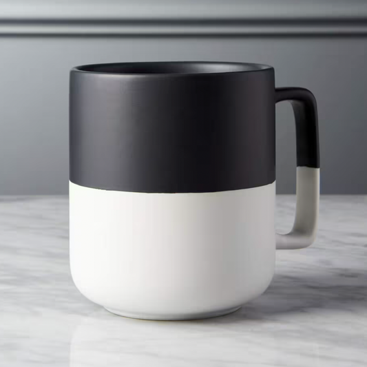 Black Dip Large Mug