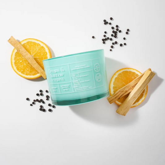 Dreams & Rainbow Hemp Infused Scented Candle